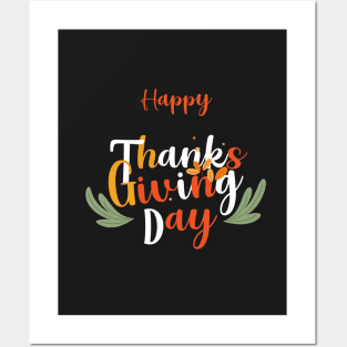 Happy thanksgiving gift Posters and Art